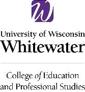 University of Wisconsin Whitewater College of Education and Professional Studies Logo